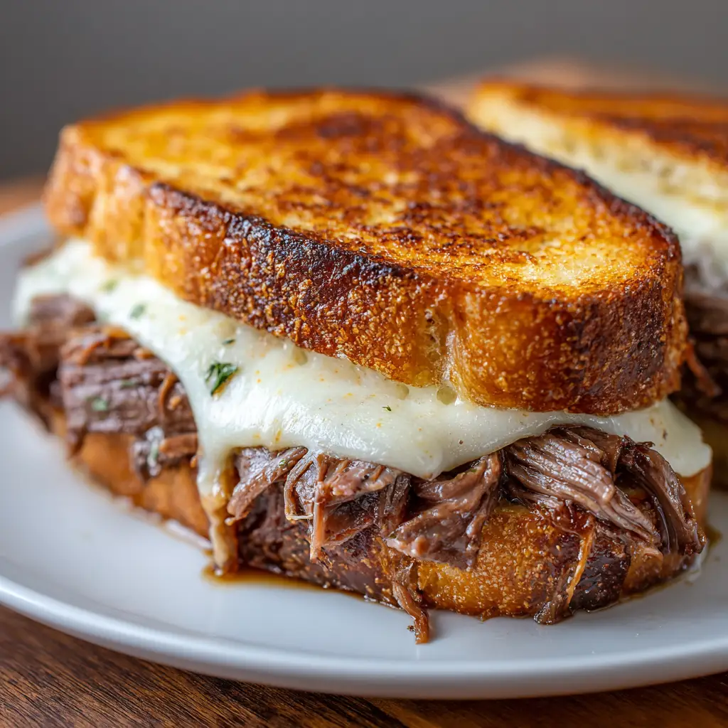 French Dip Grilled Cheese: A Twist You’ll Love!
