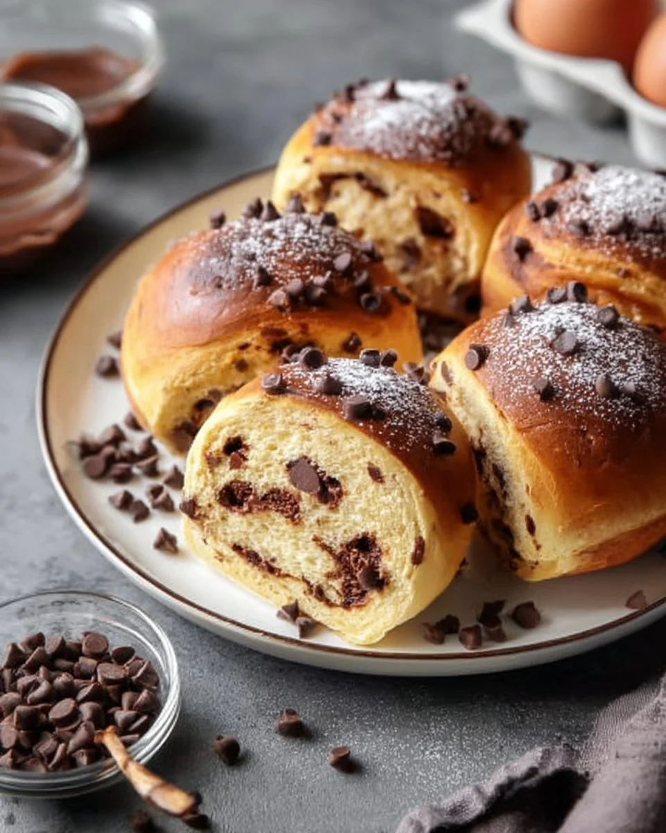 10-Minute Chocolate Rolls with Quark
