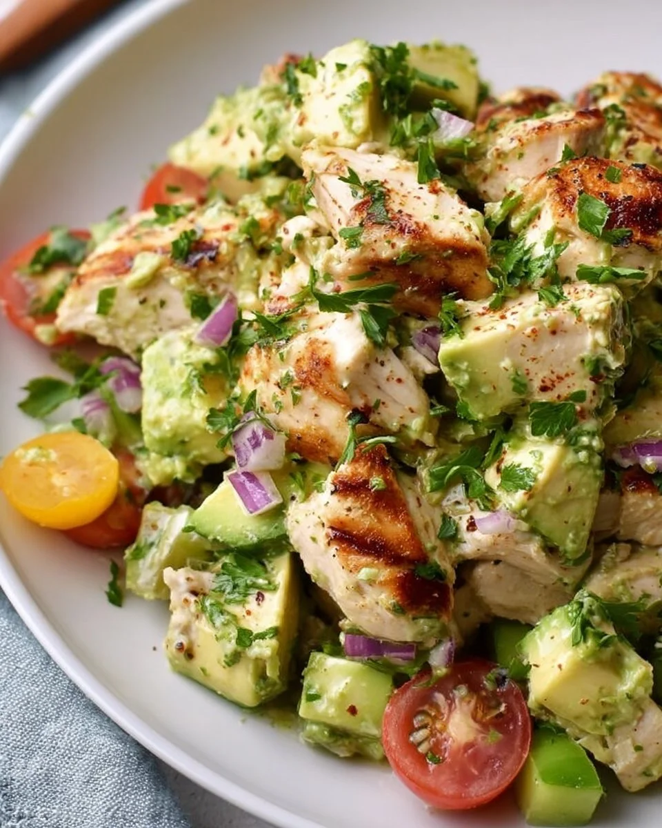 Avocado Chicken Salad