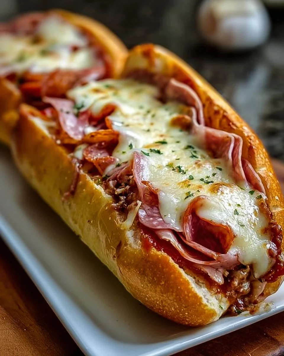 Baked Italian Sub Sandwich