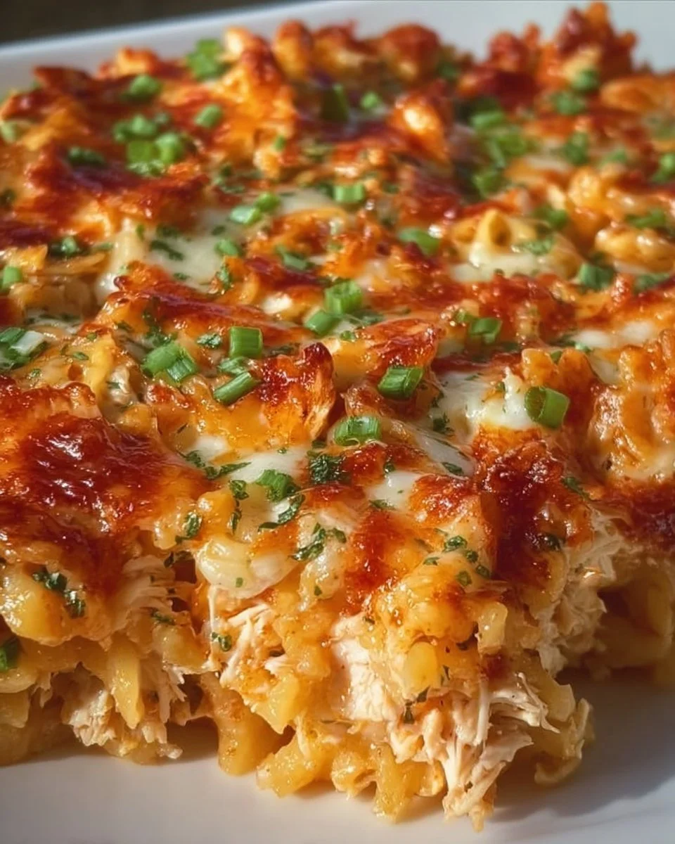 BBQ Ranch Chicken Casserole