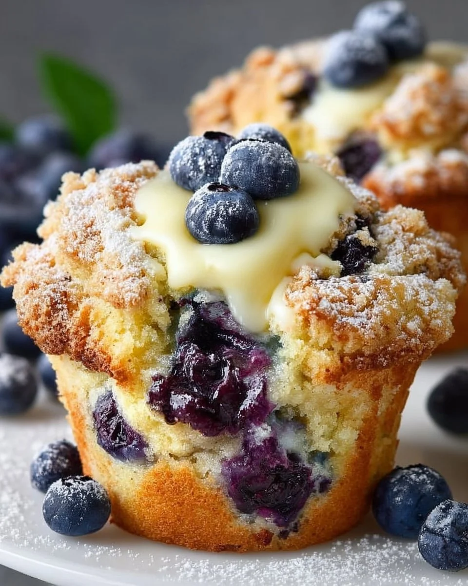 Blueberry Cream Cheese Muffins: The Simple Recipe for Juicy Muffins