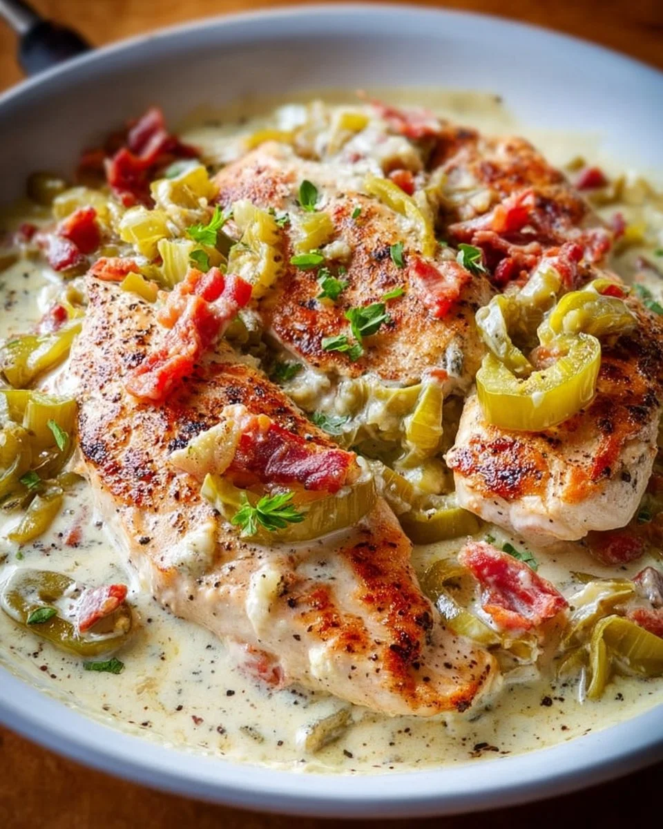 Creamy Pepperoncini Chicken