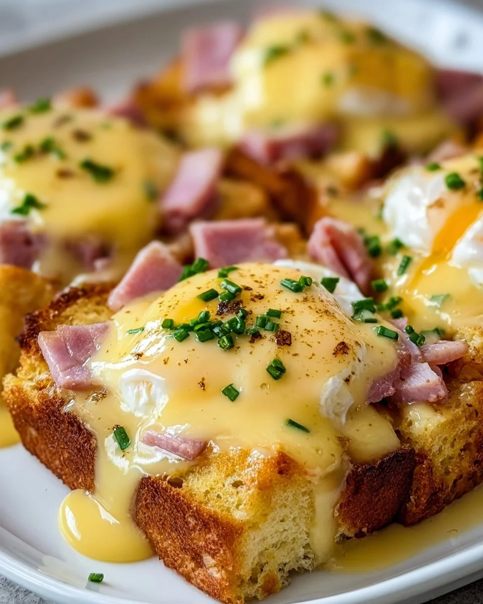 Eggs Benedict Breakfast Casserole