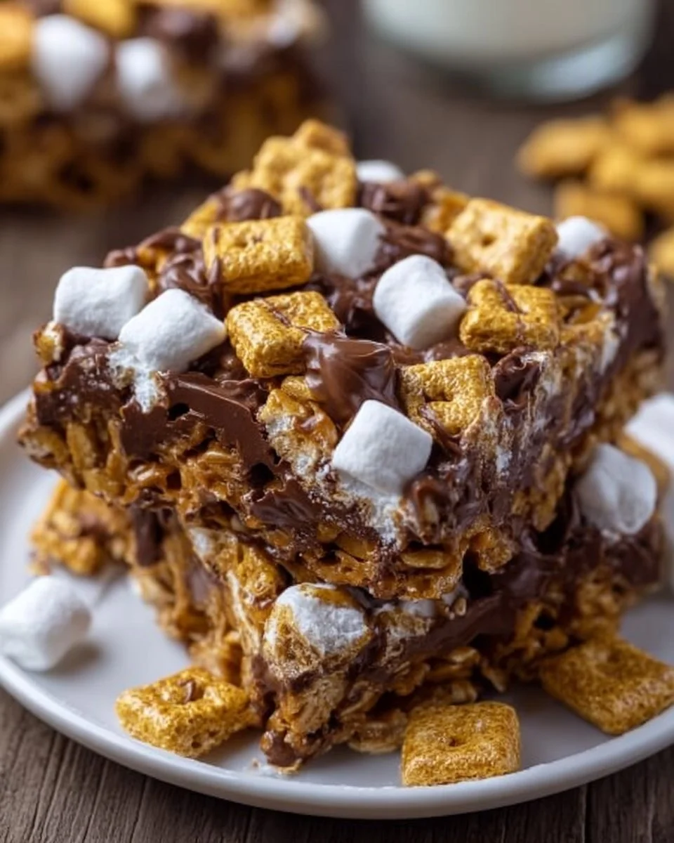 Golden Grahams S’Mores Bars