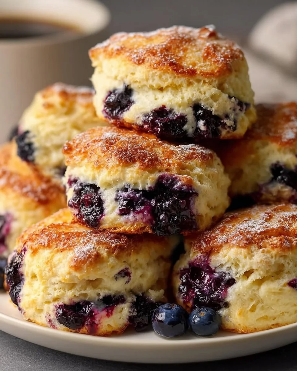 How to Make Blueberry Biscuits