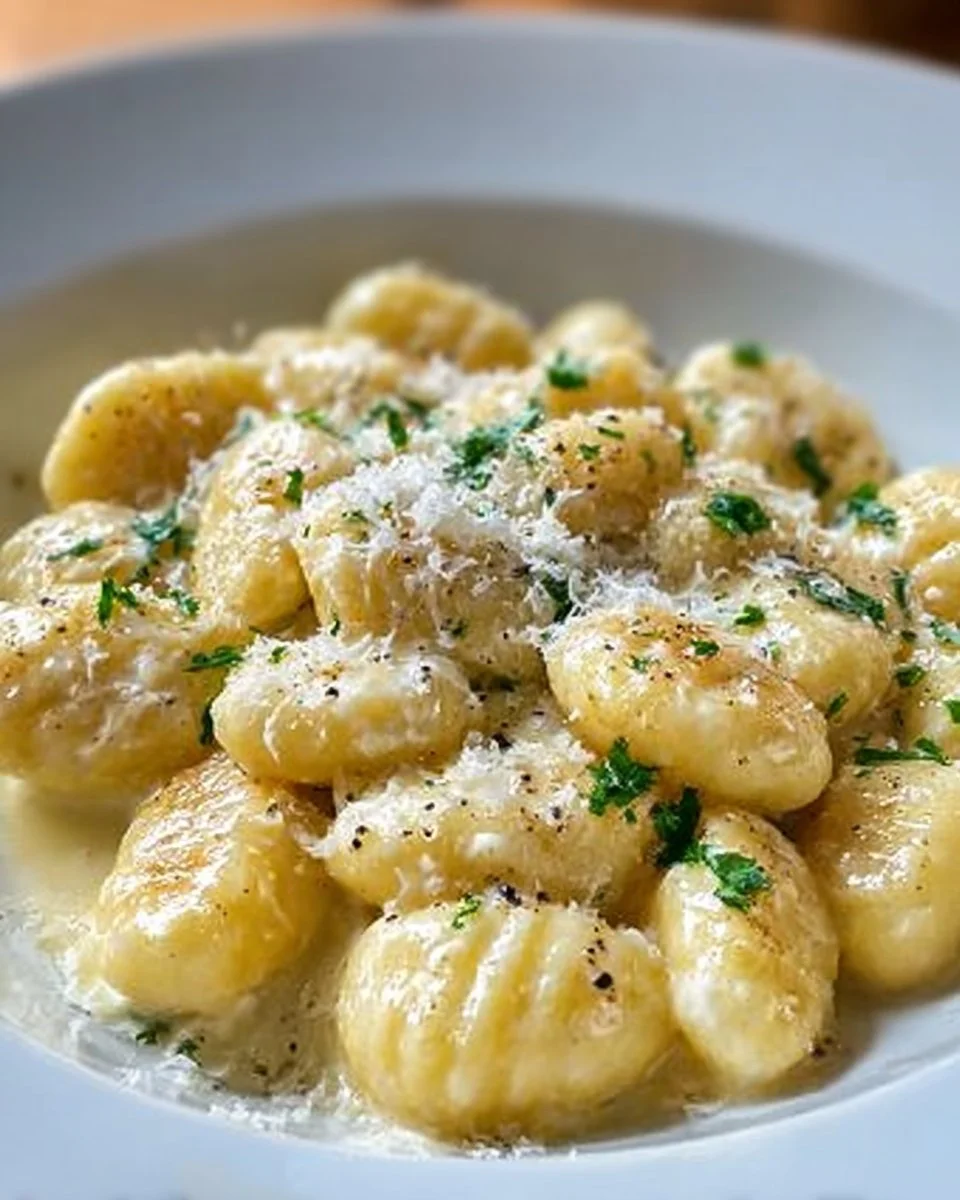 Indulge in Millionaire Gnocchi with Creamy Sauce Today!