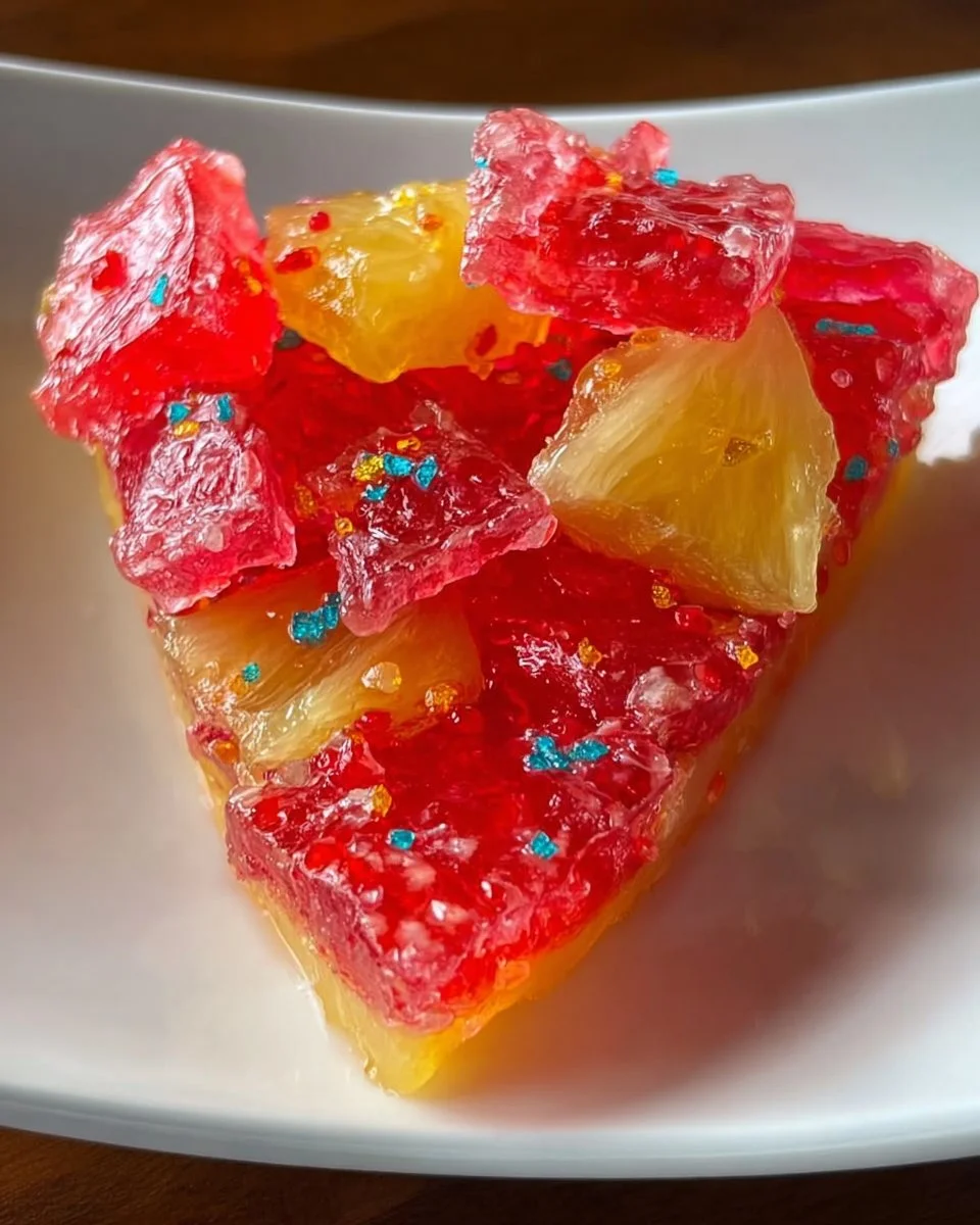 Jolly Rancher Candied Pineapple