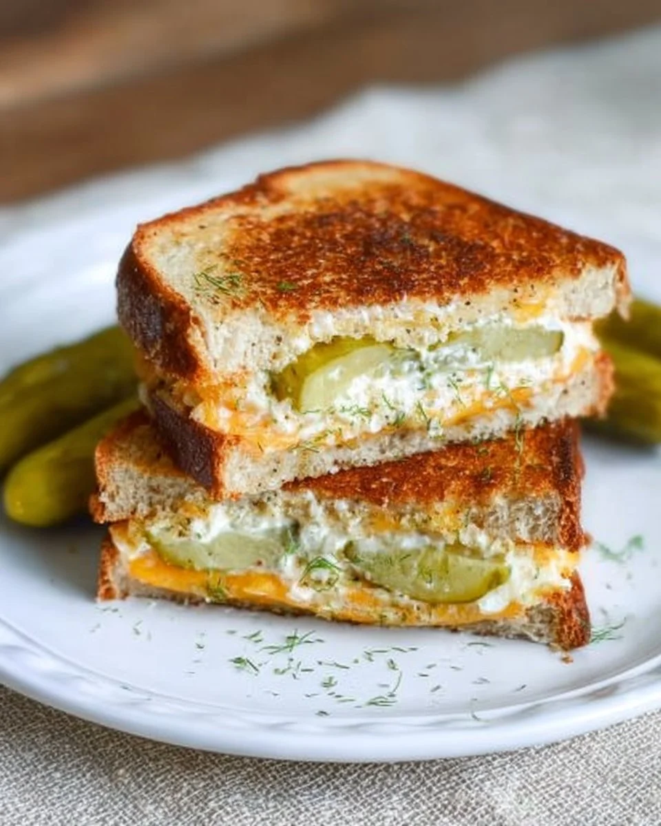 Pickle Grilled Cheese Sandwich