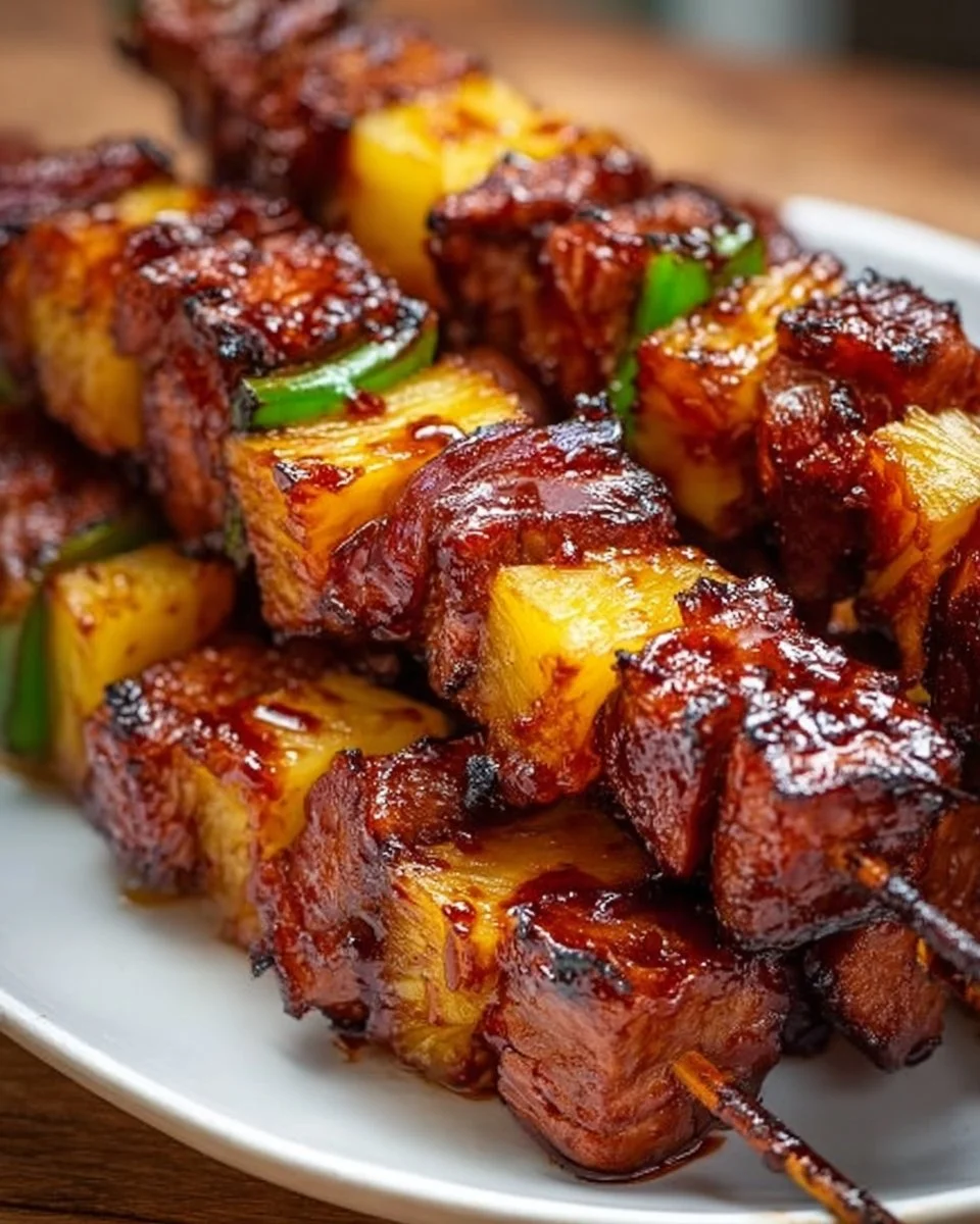 Pineapple BBQ Pork Skewers: A 15-Minute Grilling Dream