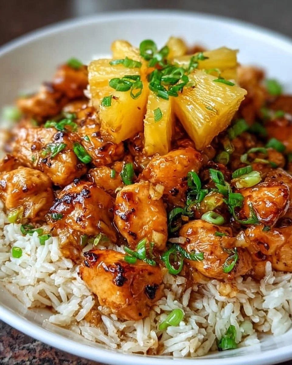 Pineapple Chicken and Rice