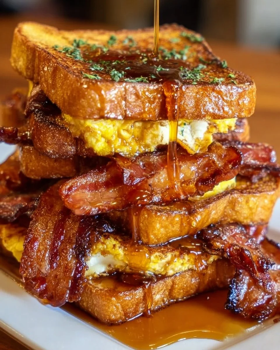 Bourbon-Maple Bacon French Toast