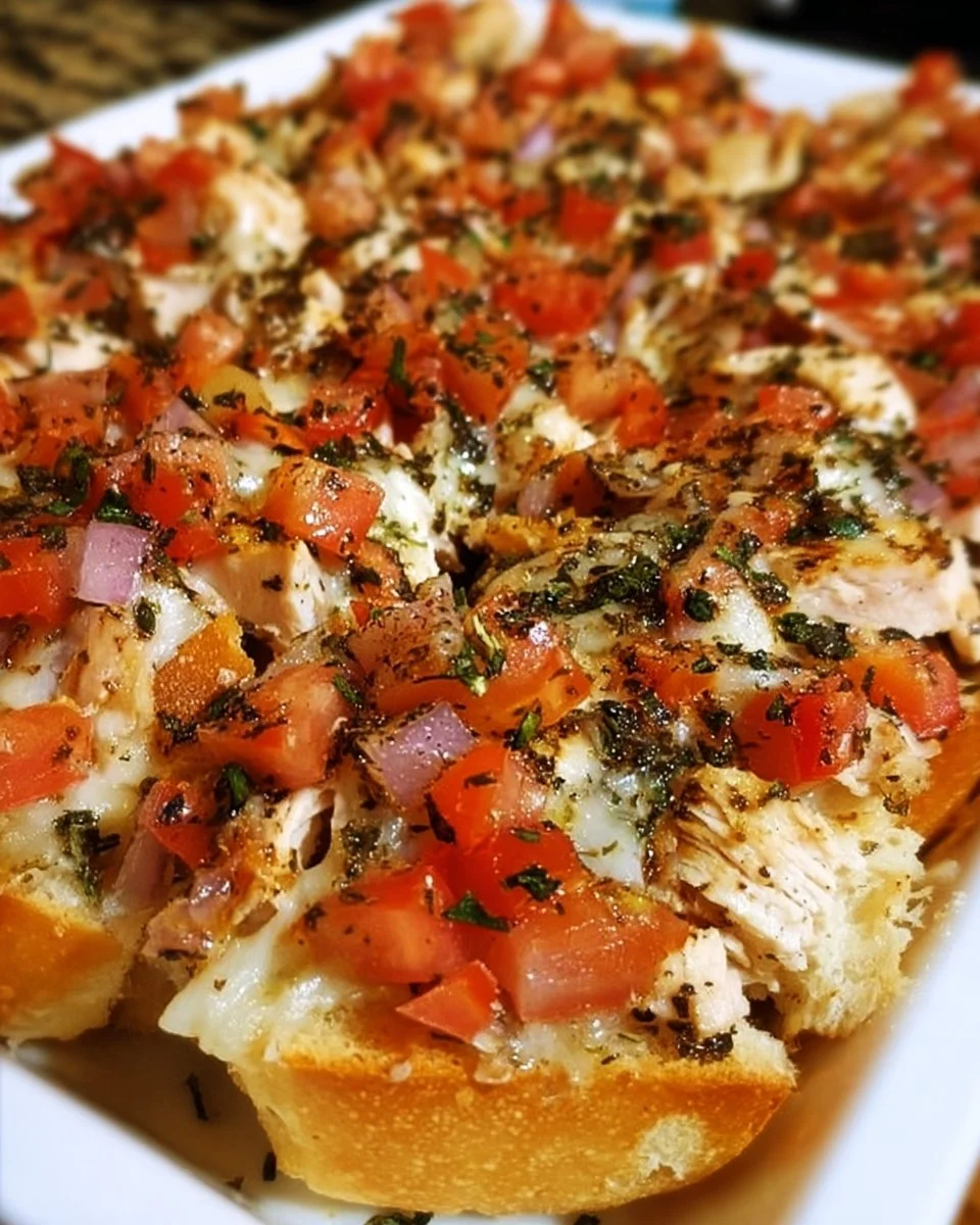 Chicken Bruschetta Casserole