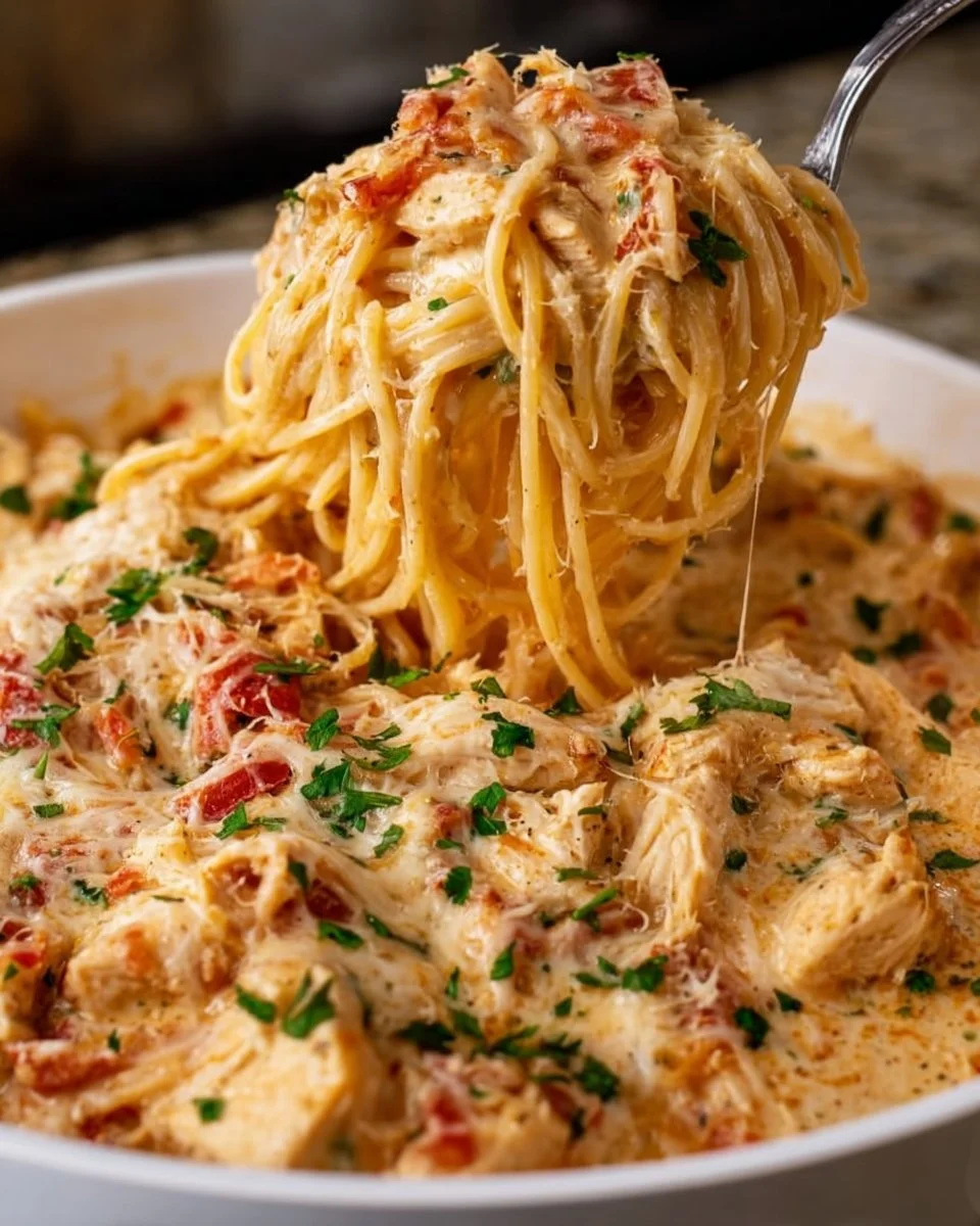 Chicken Spaghetti Casserole