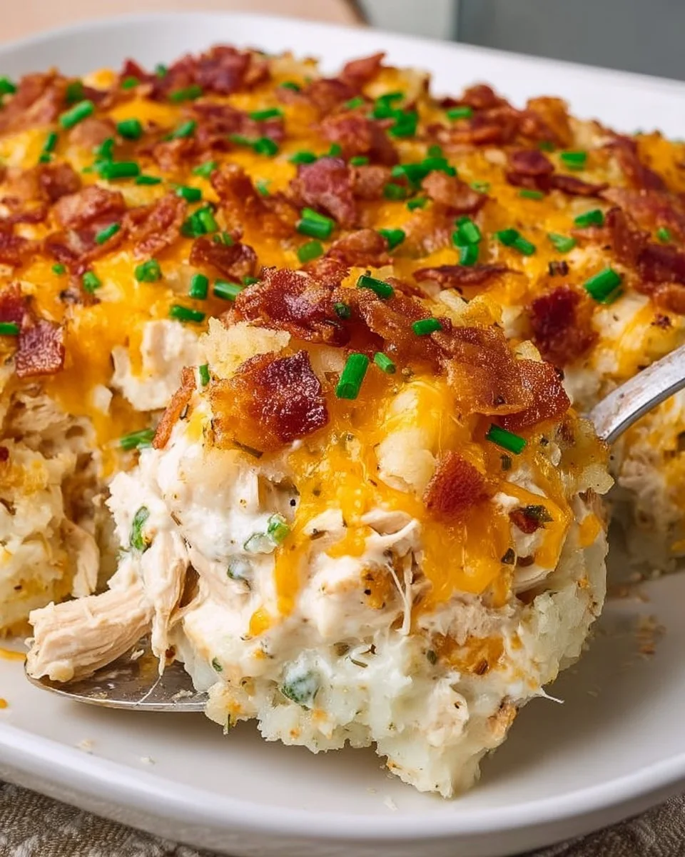 Crack Chicken Casserole