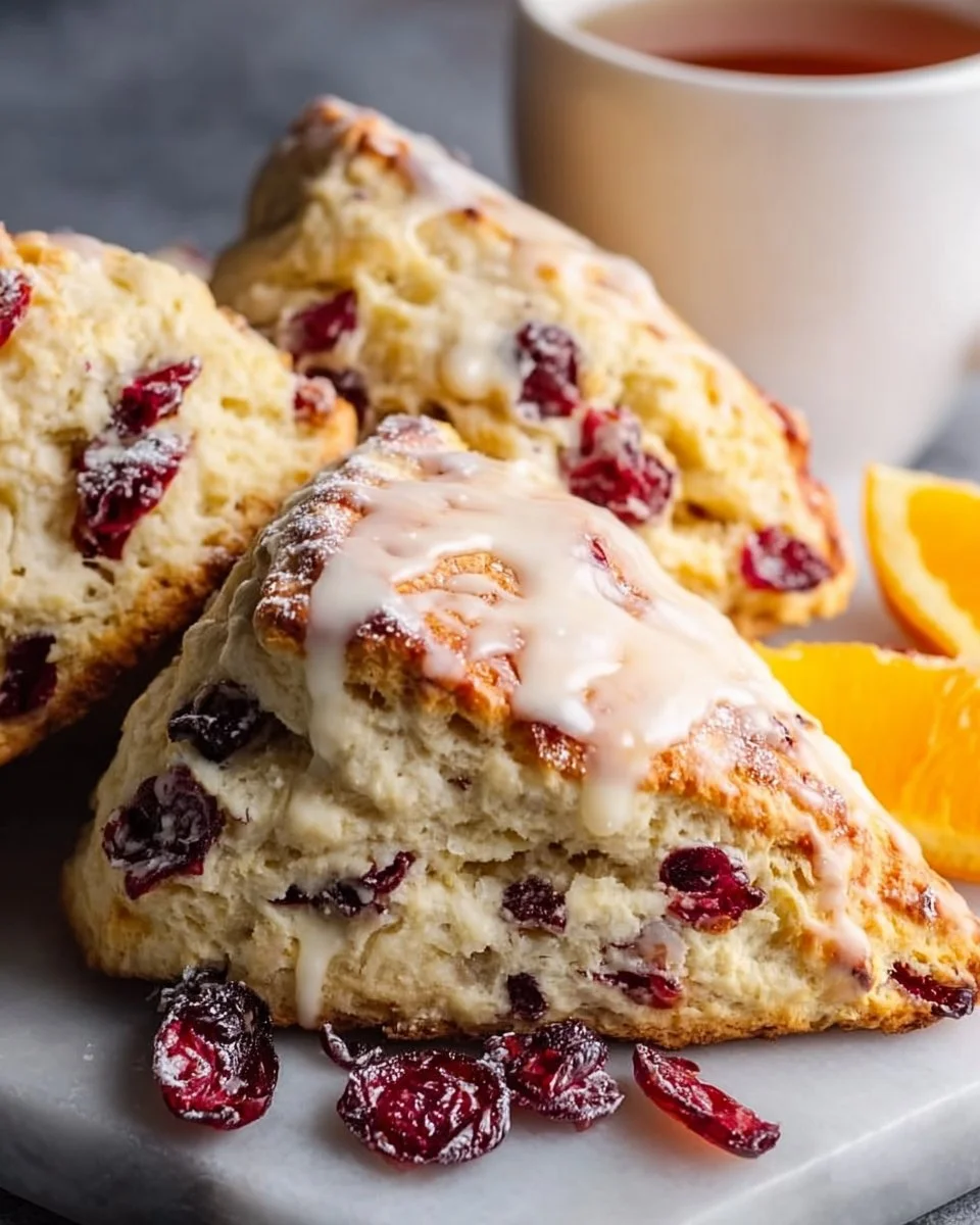 Cranberry Orange Scones