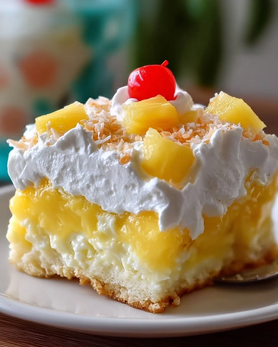 Hawaiian Poke Cake