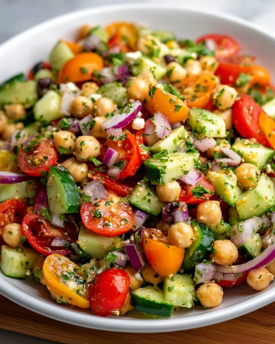 Healthy Chickpea Salad