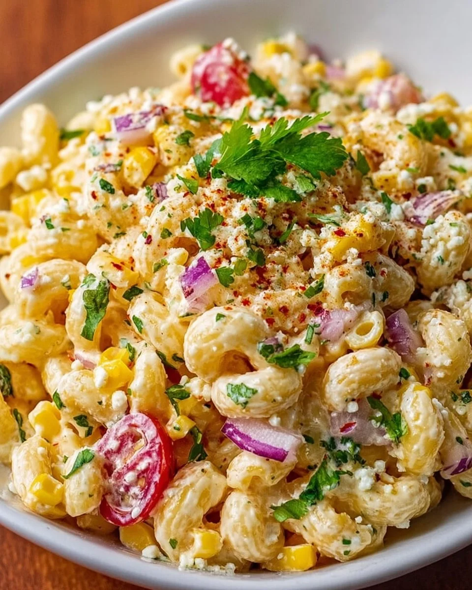 Mexican Street Corn Pasta Salad