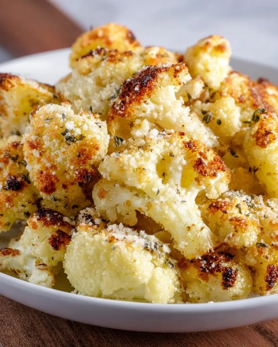Parmesan Roasted Cauliflower