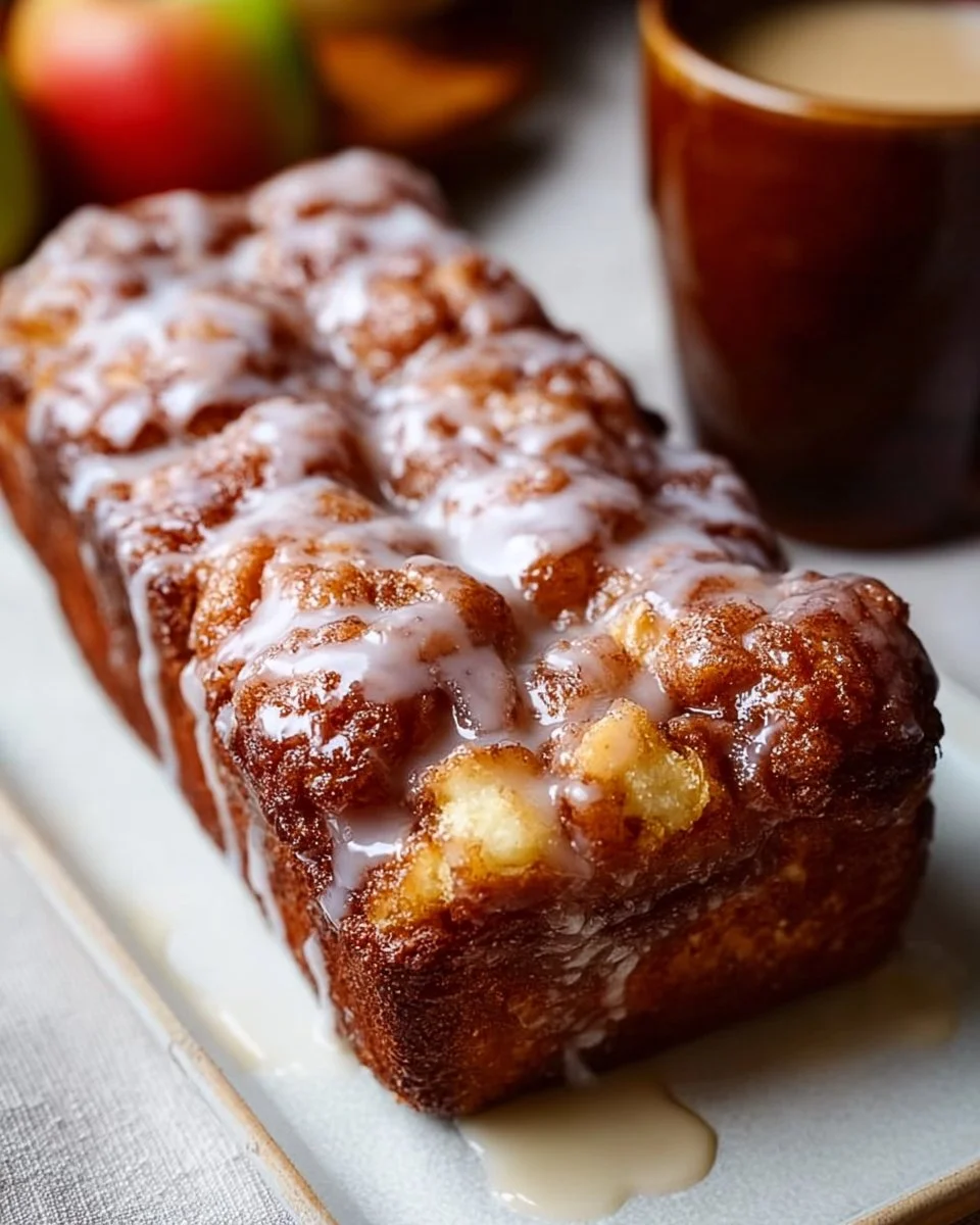 Spiced Apple Fritter Bread
