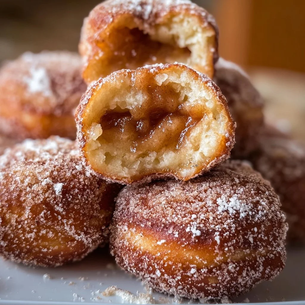 Apple Pie Doughnuts