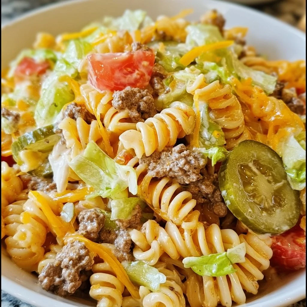 Big Mac Pasta Salad