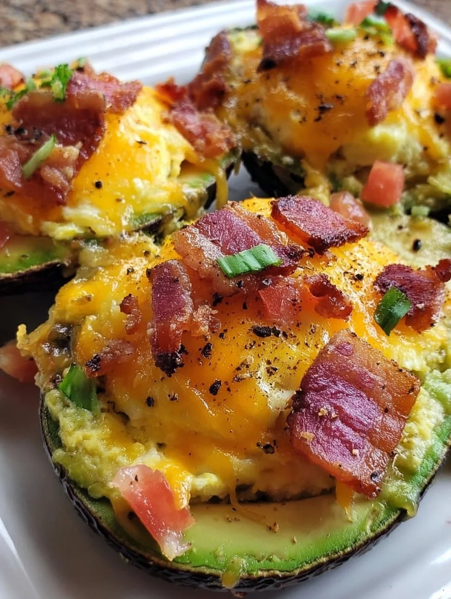 Breakfast Stuffed Avocados