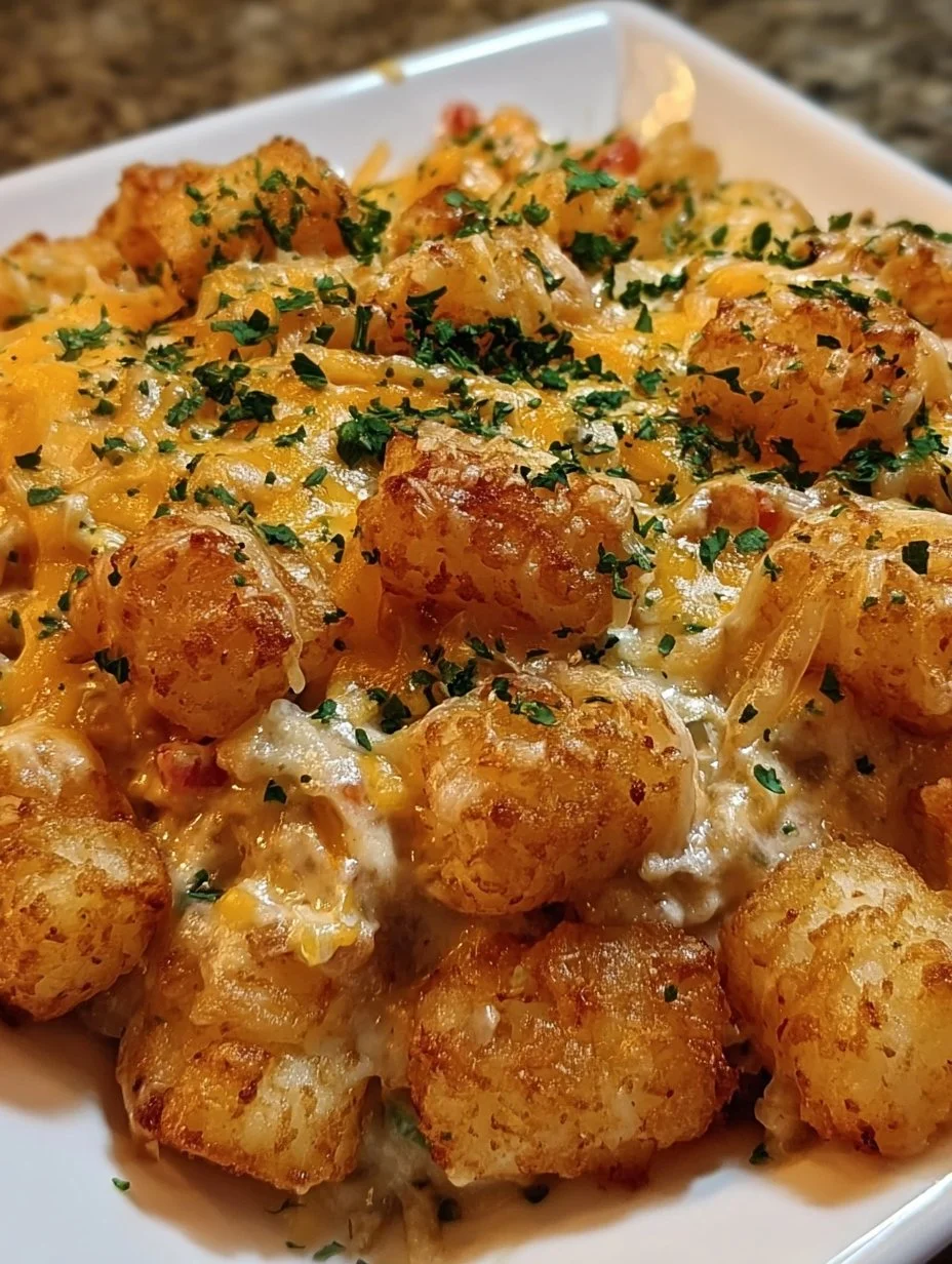 Chicken Tater Tot Casserole