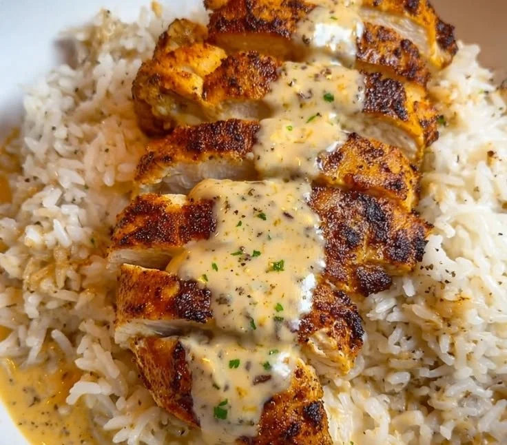 Creamy Cajun Chicken &amp; Rice