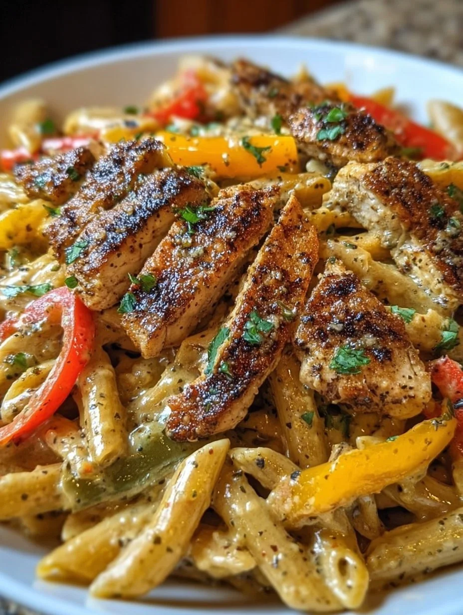 Creamy Jerk Chicken Rasta Pasta