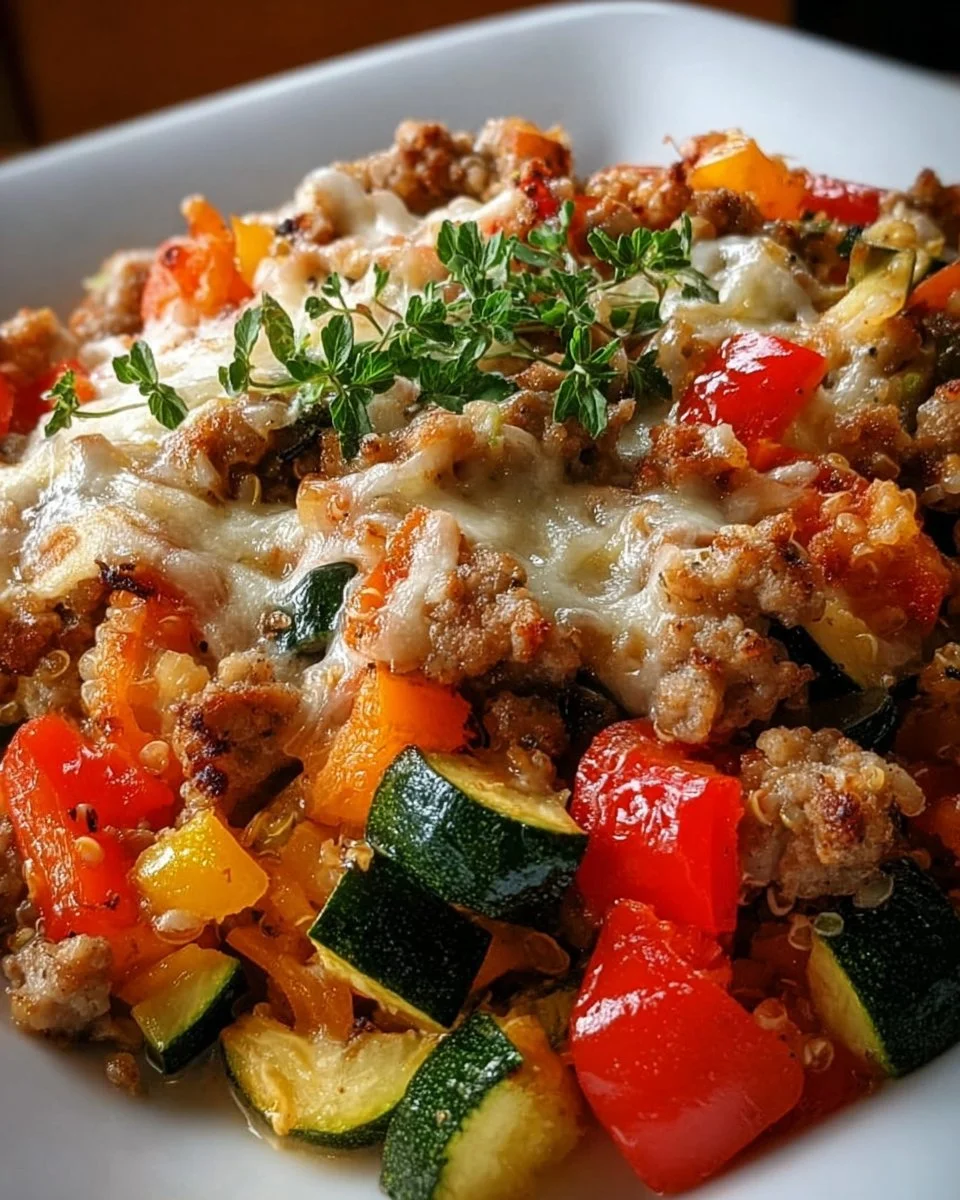 Easy Turkey Vegetable Casserole