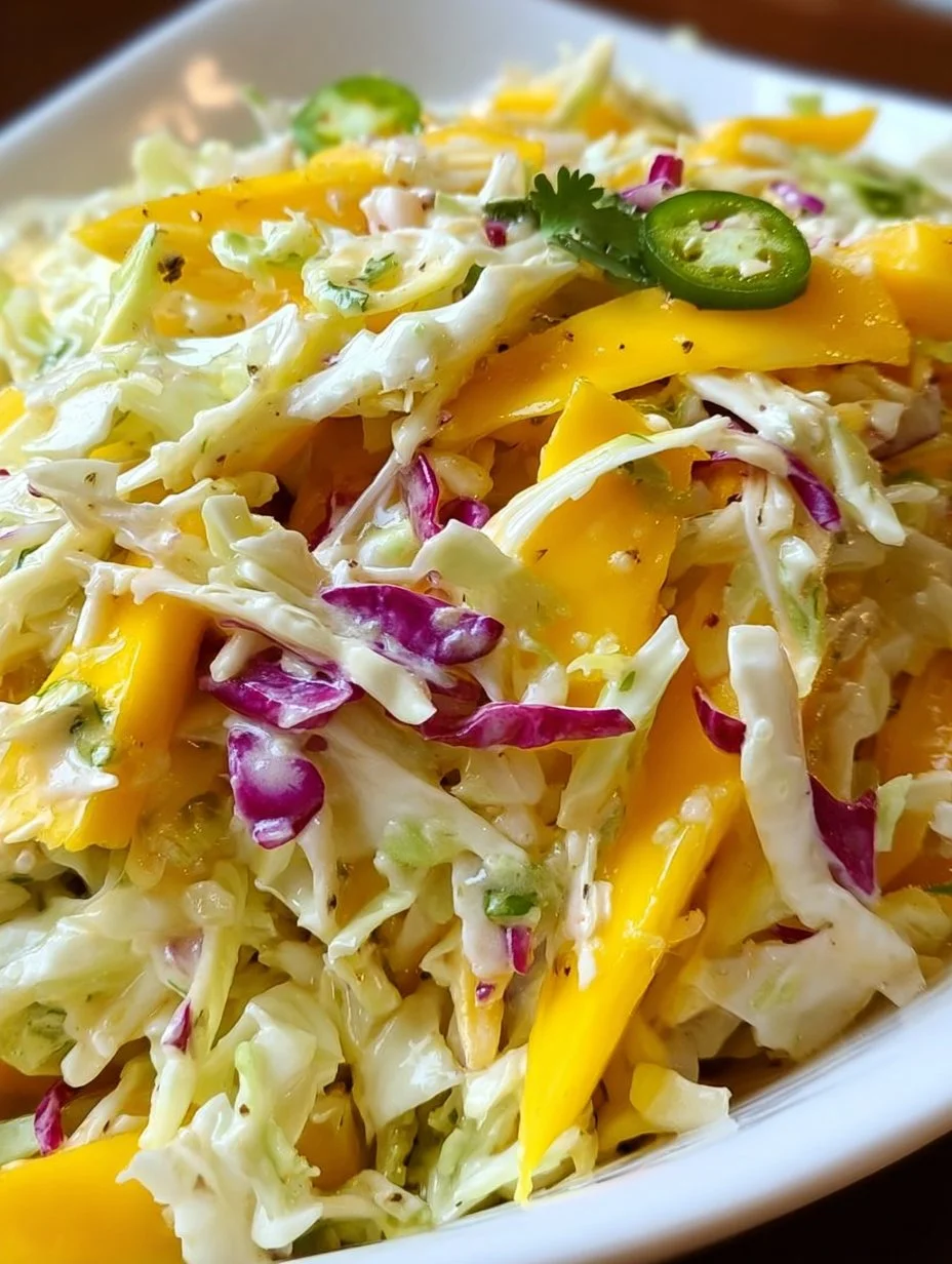 Mango Coleslaw