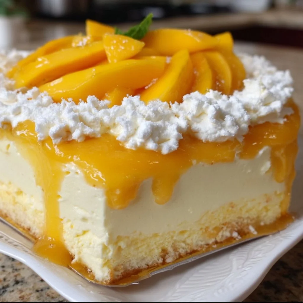Mango Milk Cake