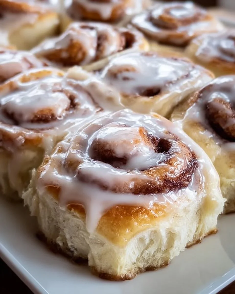 Overnight Soft and Fluffy Cinnamon Rolls