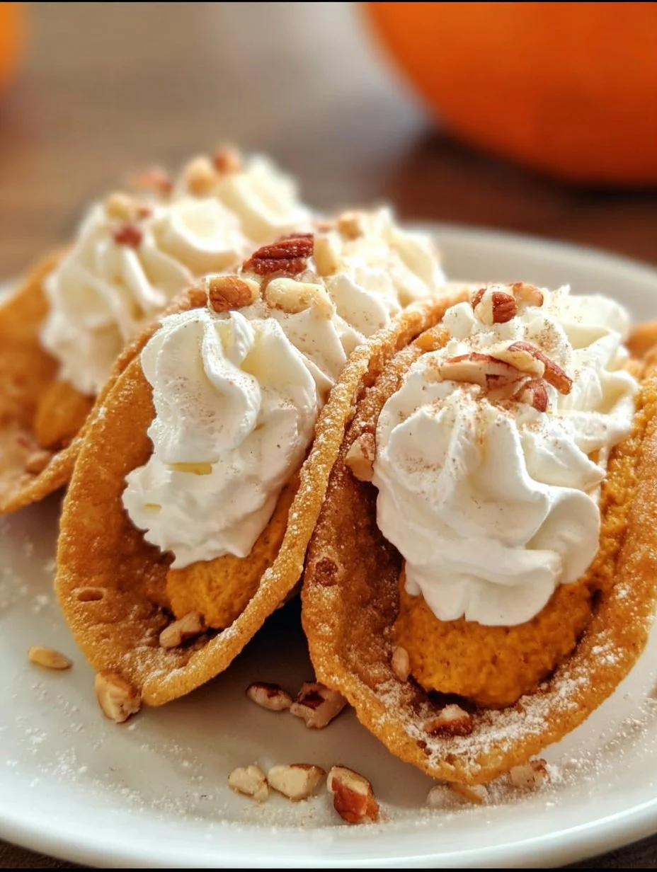 Pumpkin Pie Tacos