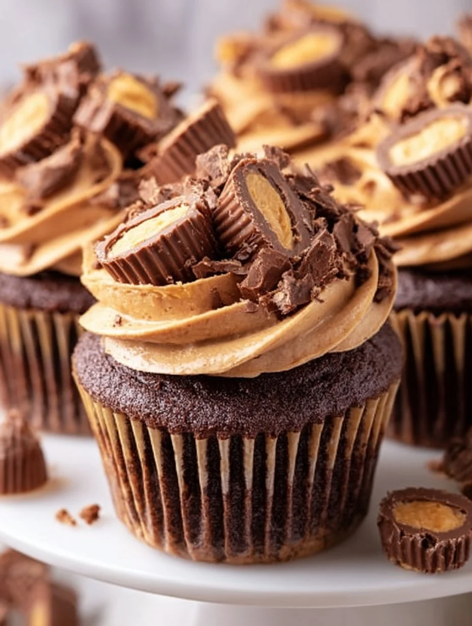 Reese’s Peanut Butter Cupcakes