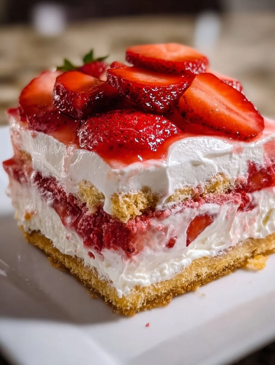 Strawberry Lasagna