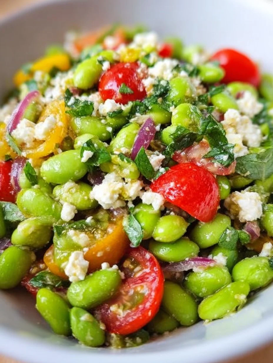 Edamame and Feta Salad