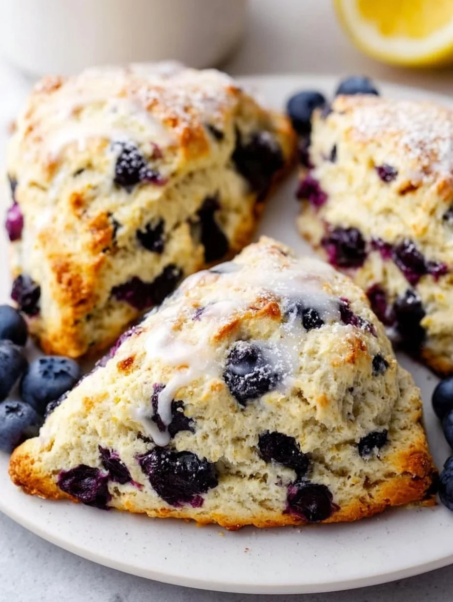 Homemade Blueberry Scones