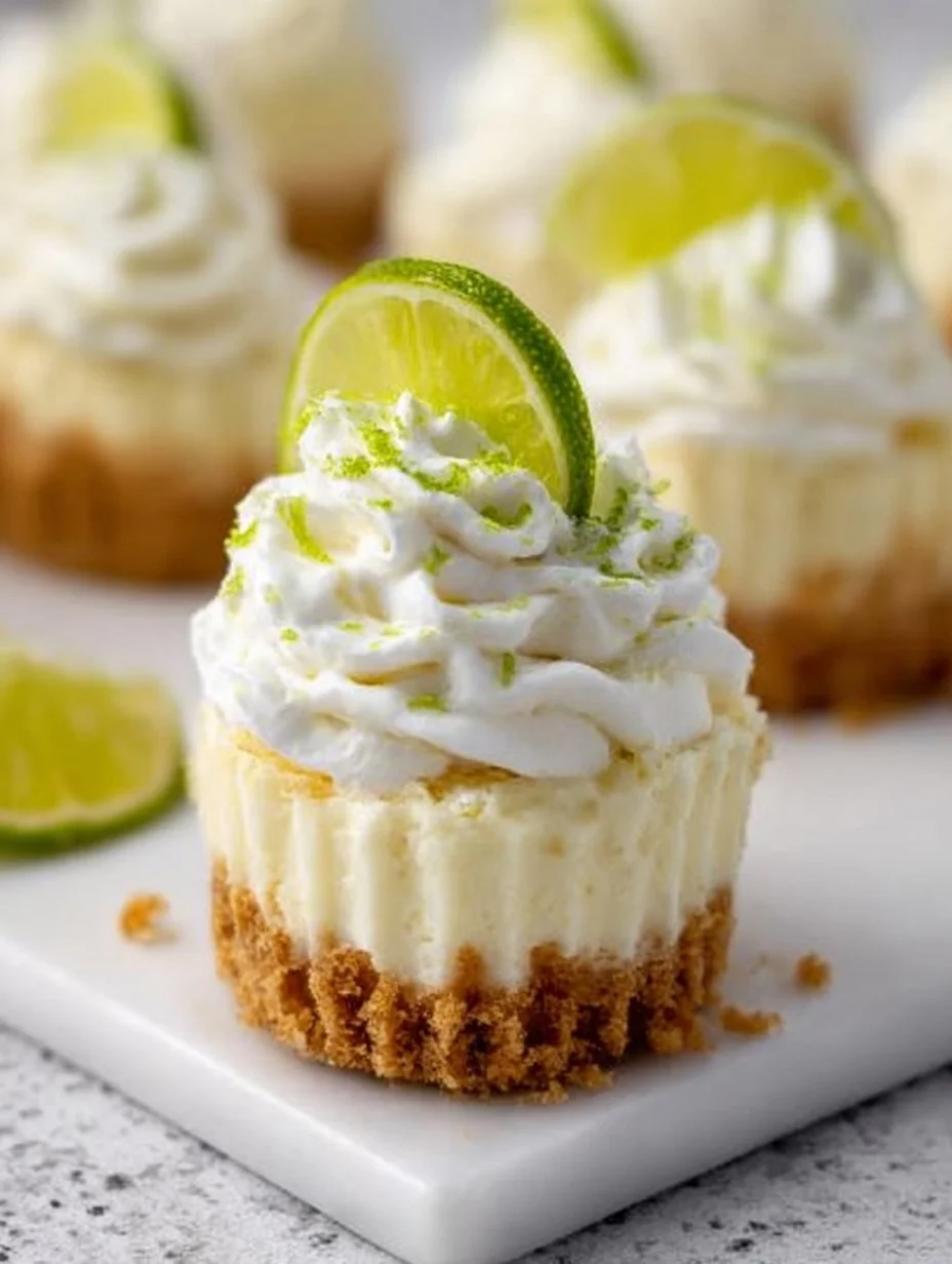 No Bake Key Lime Cheesecake Bites