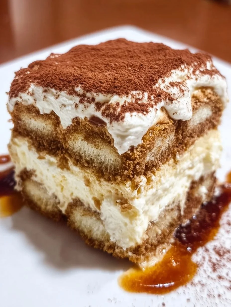 No Bake Tiramisu