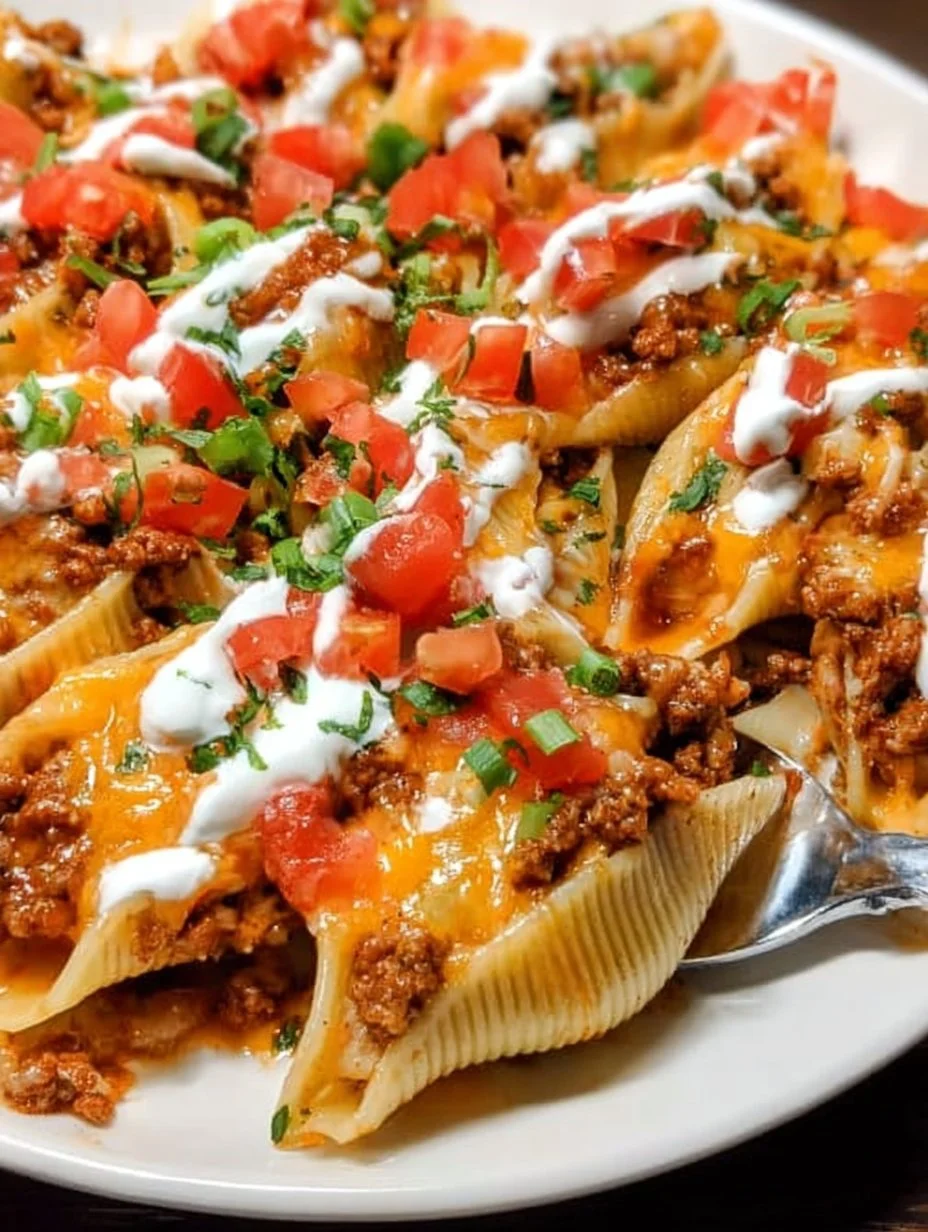 Taco Stuffed Shells
