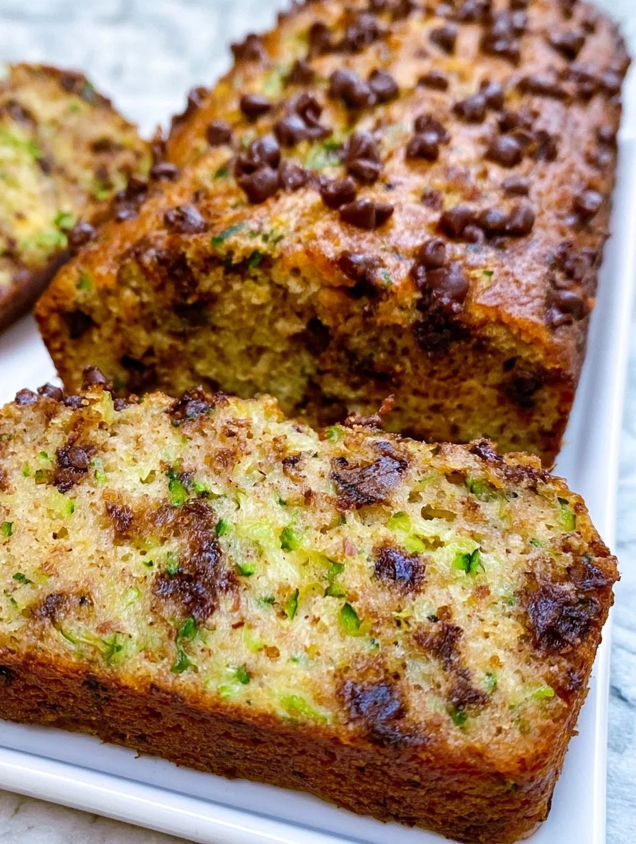 Zucchini Chocolate Chip Bread