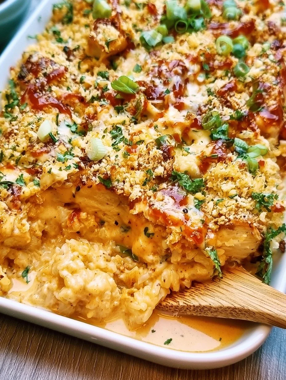 Bang Bang Chicken and Rice Casserole