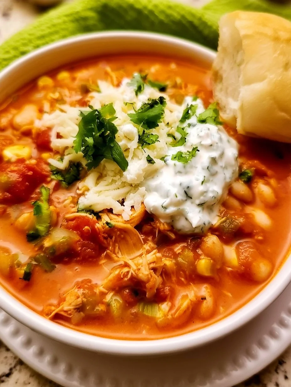 Buffalo Chicken Chili