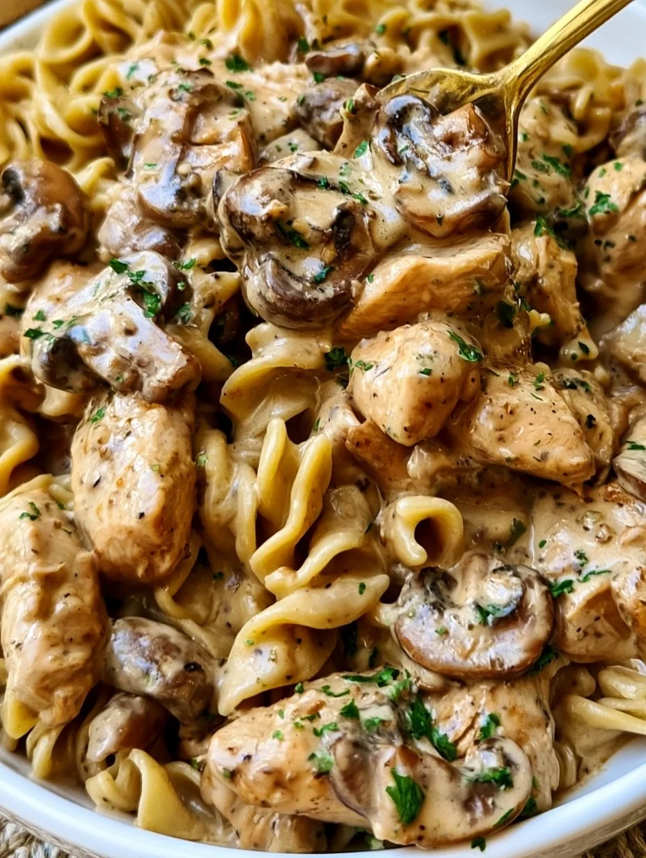 Chicken Stroganoff