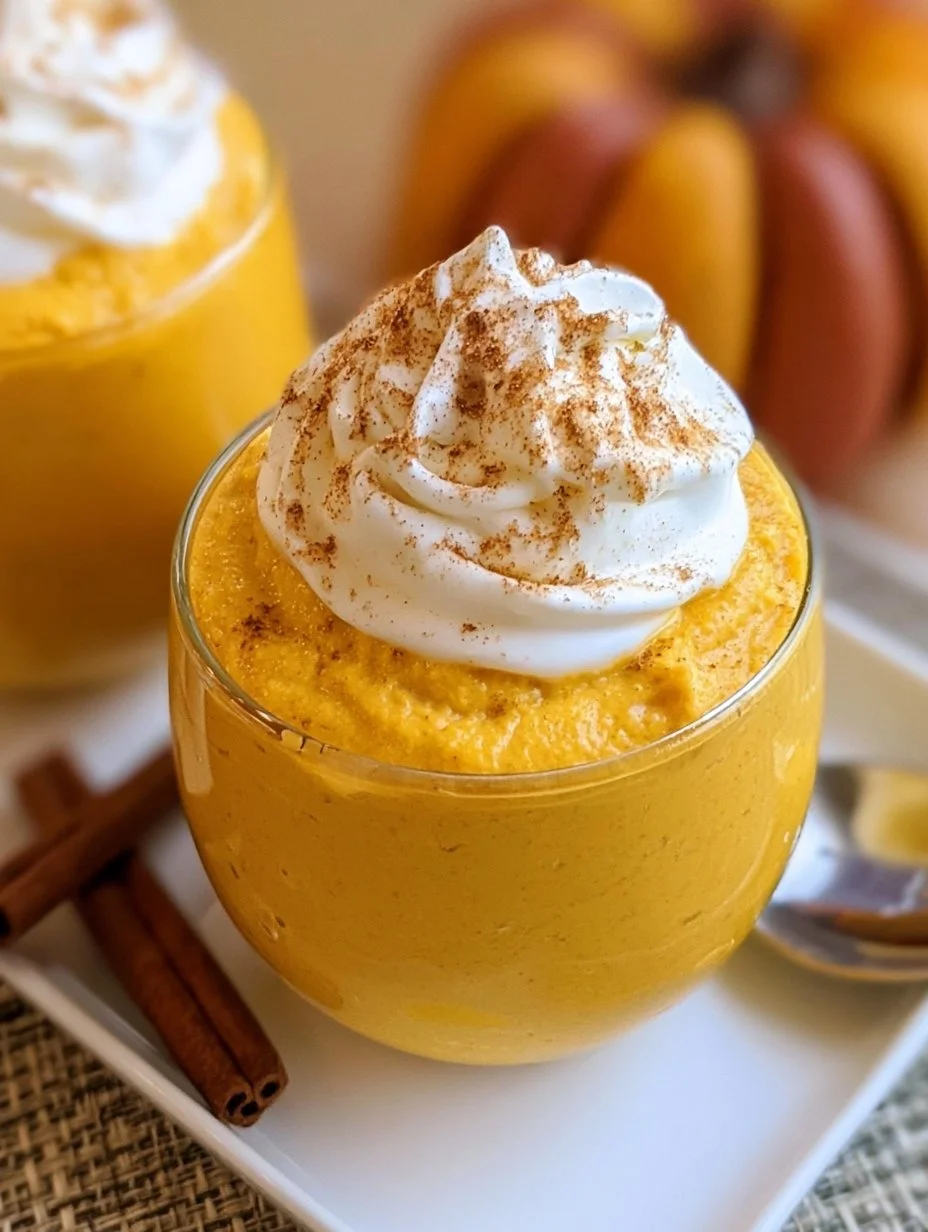 Creamy Pumpkin Mousse