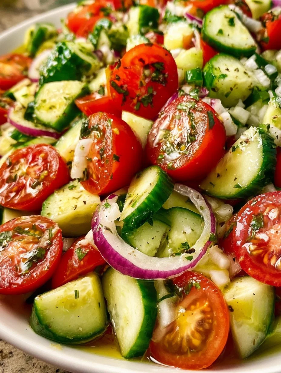 Cucumber Tomato Salad