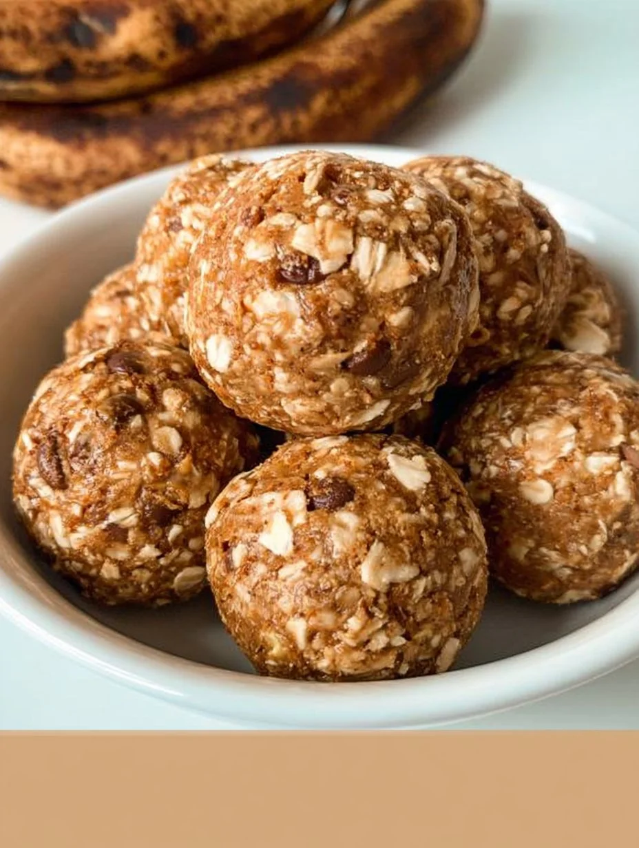 Healthy Banana Protein Balls
